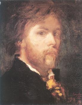 古斯塔夫 莫羅 Self-portrait of Gustave Moreau